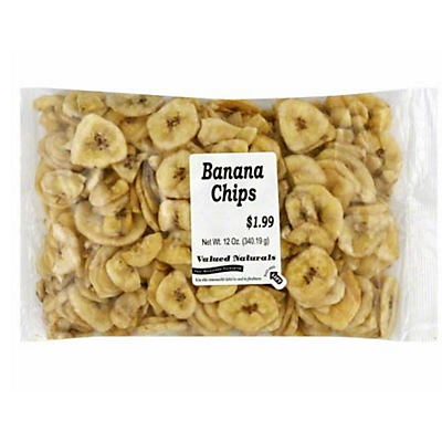 slide 1 of 1, Texas Star Nut & Food Banana Chips, 12 oz