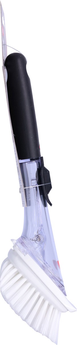 slide 6 of 12, OXO SoftWorks Soap Dispensing Dish Brush 1 Each, 1 ct