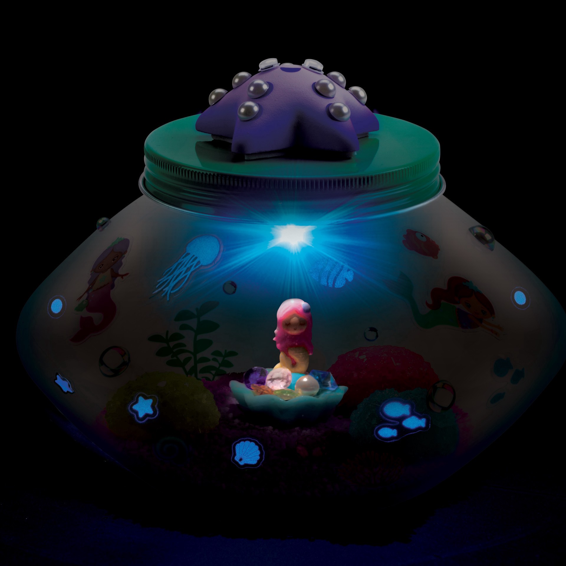 slide 10 of 15, Faber-Castell Creativity For Kids Crystal Mermaid Terrarium Kit, 6.6 in x 4.7 in
