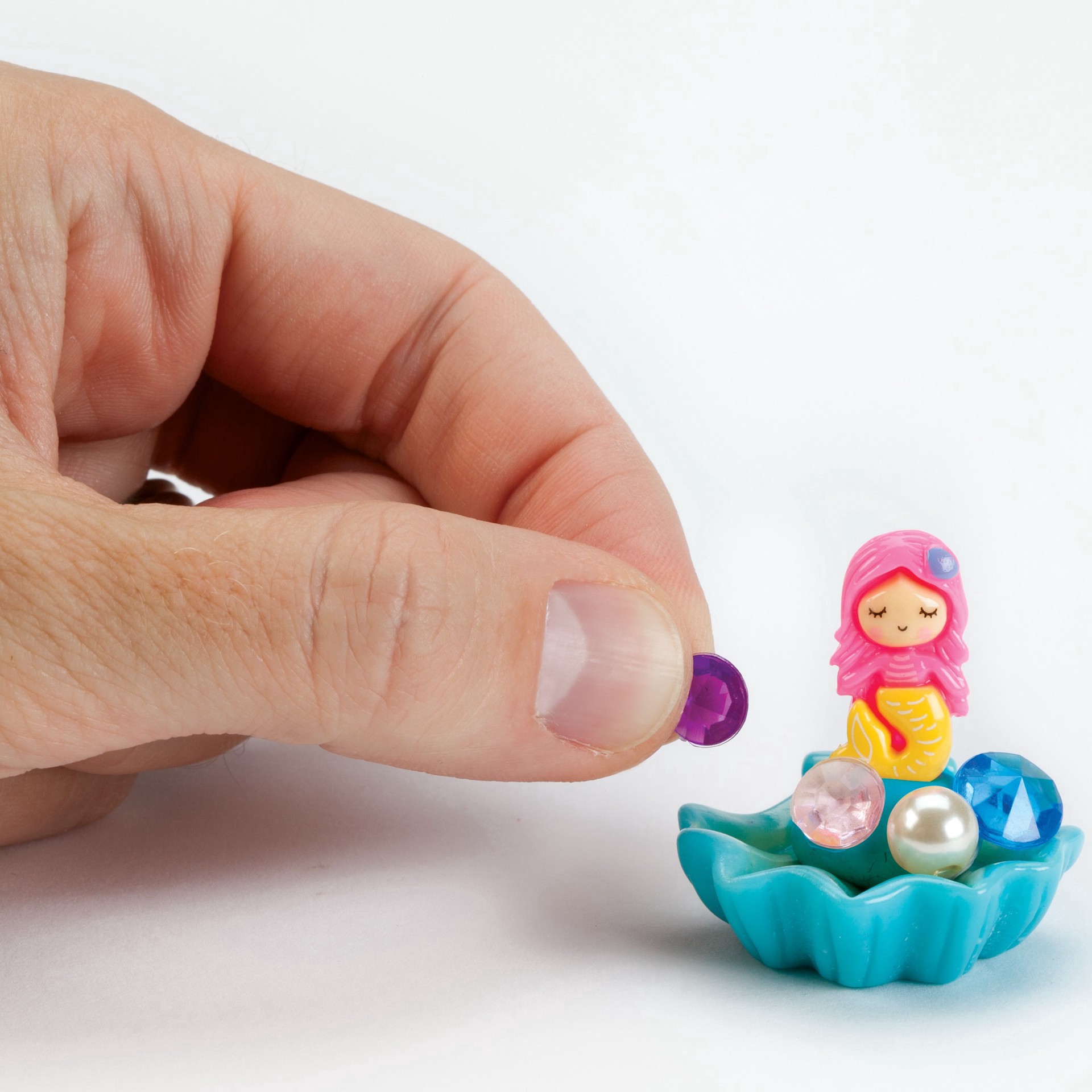 slide 9 of 15, Faber-Castell Creativity For Kids Crystal Mermaid Terrarium Kit, 6.6 in x 4.7 in