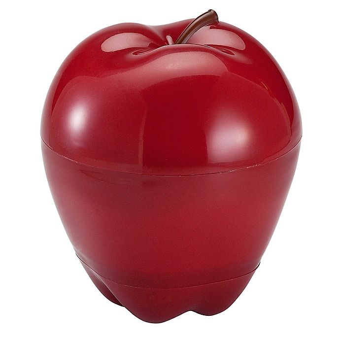 slide 1 of 2, Hutzler Apple & Dip To-Go Food Storage - Red, 1 ct