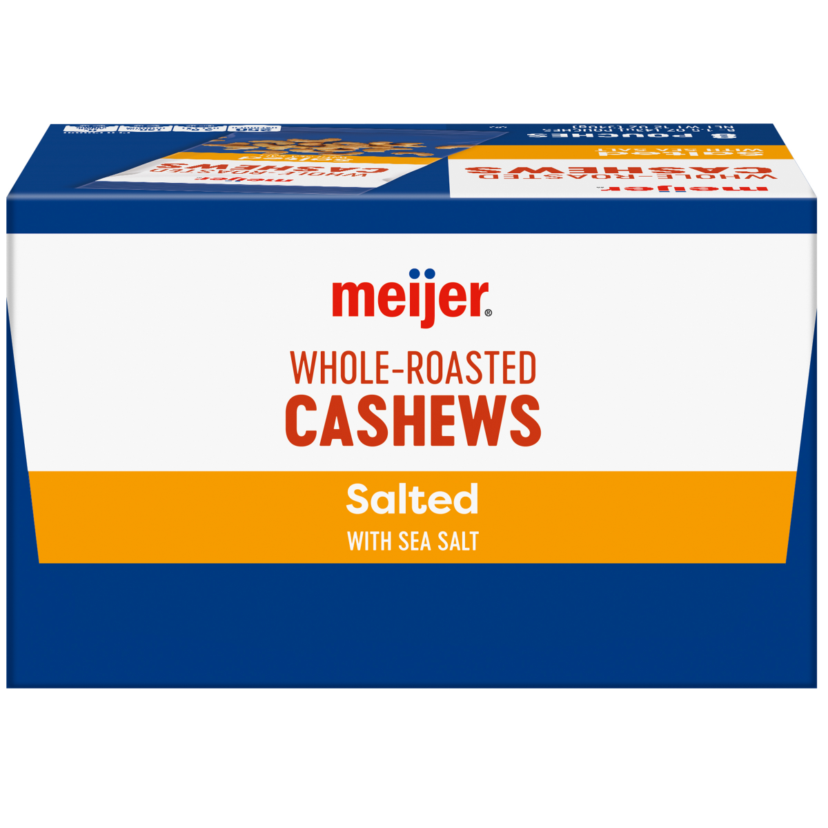 slide 16 of 29, Meijer Roasted & Salted Cashews Multipack, 8 ct