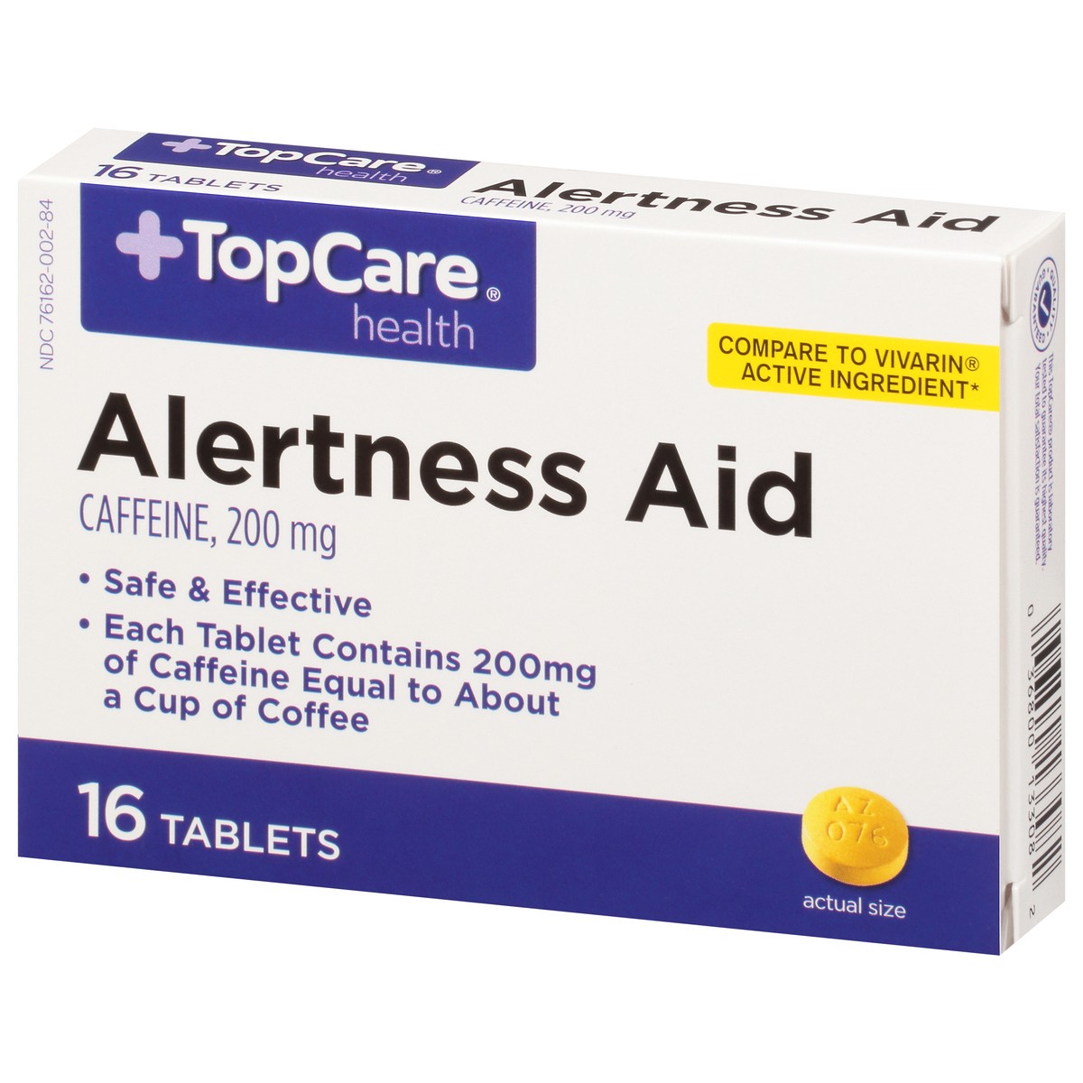 slide 3 of 9, TopCare Alertness Aid Tablets, 16 ct; 200 mg