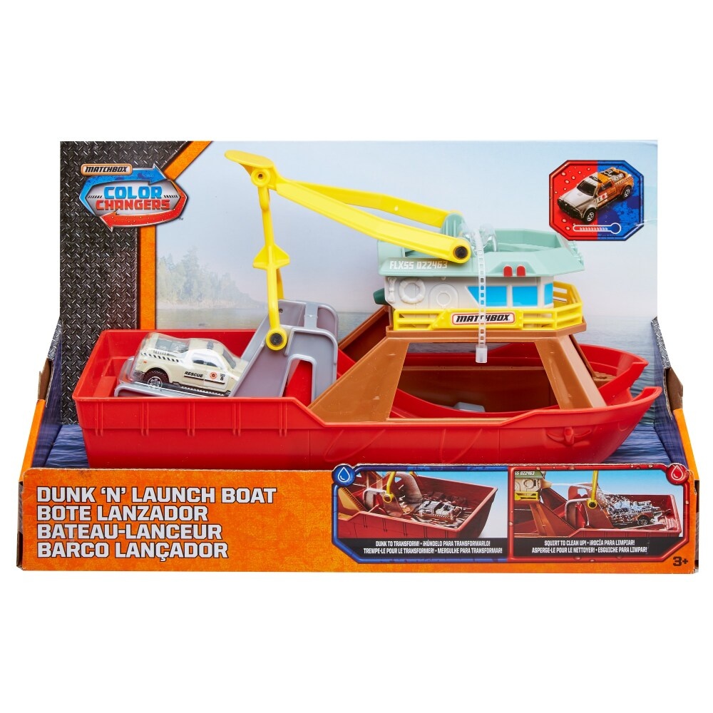 Matchbox dunk n store launch boat