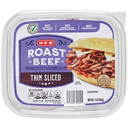 H-E-B Shaved Roast Beef
