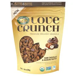 Nature's Path Organic Love Crunch Organic Dark Chocolate & Hazelnut Butter Granola 10.6oz Pouch