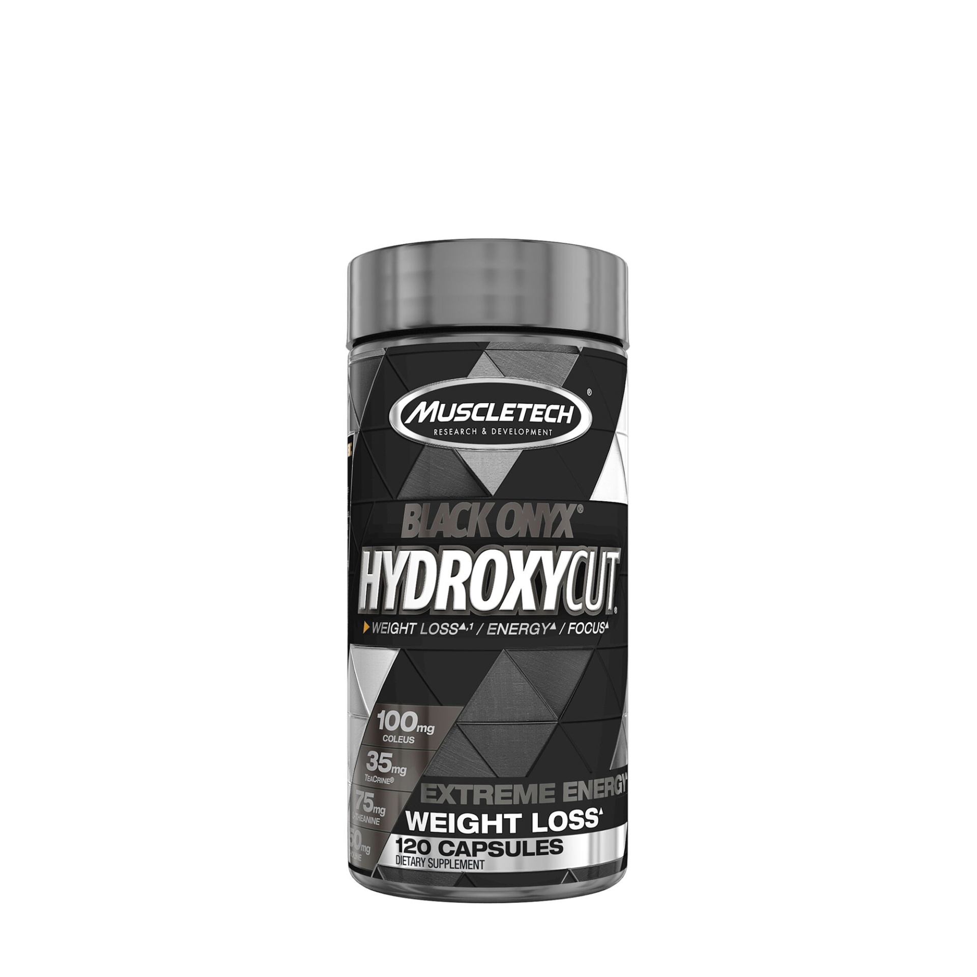 slide 1 of 1, MuscleTech Hydroxycut Black Onyx, 120 ct