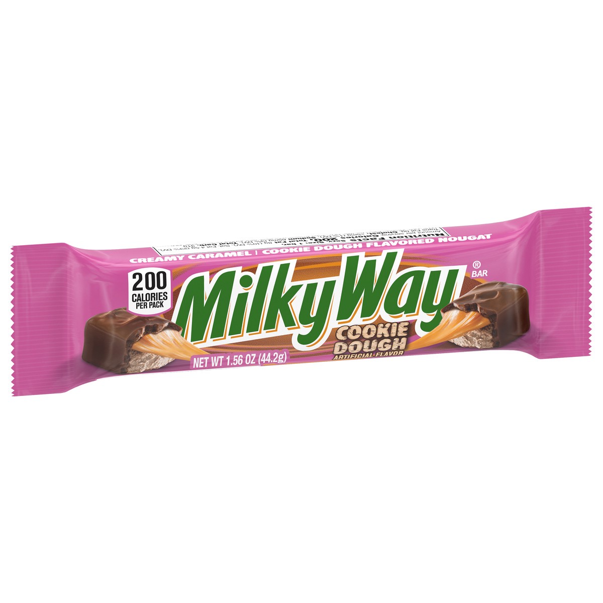 slide 4 of 7, Milky Way Us MILKY WAY Cookie Dough Milk Chocolate Bar, 1.56 oz, 1.56 oz