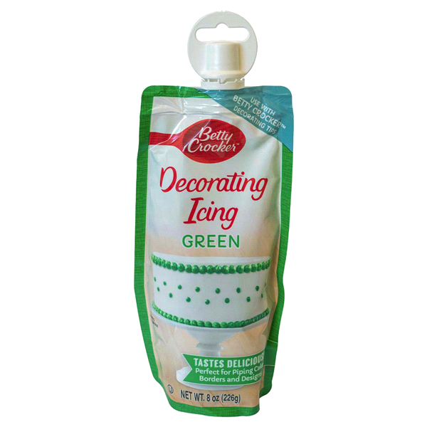 slide 1 of 1, Betty Crocker Green Decorating Icing 8 oz, 8 oz