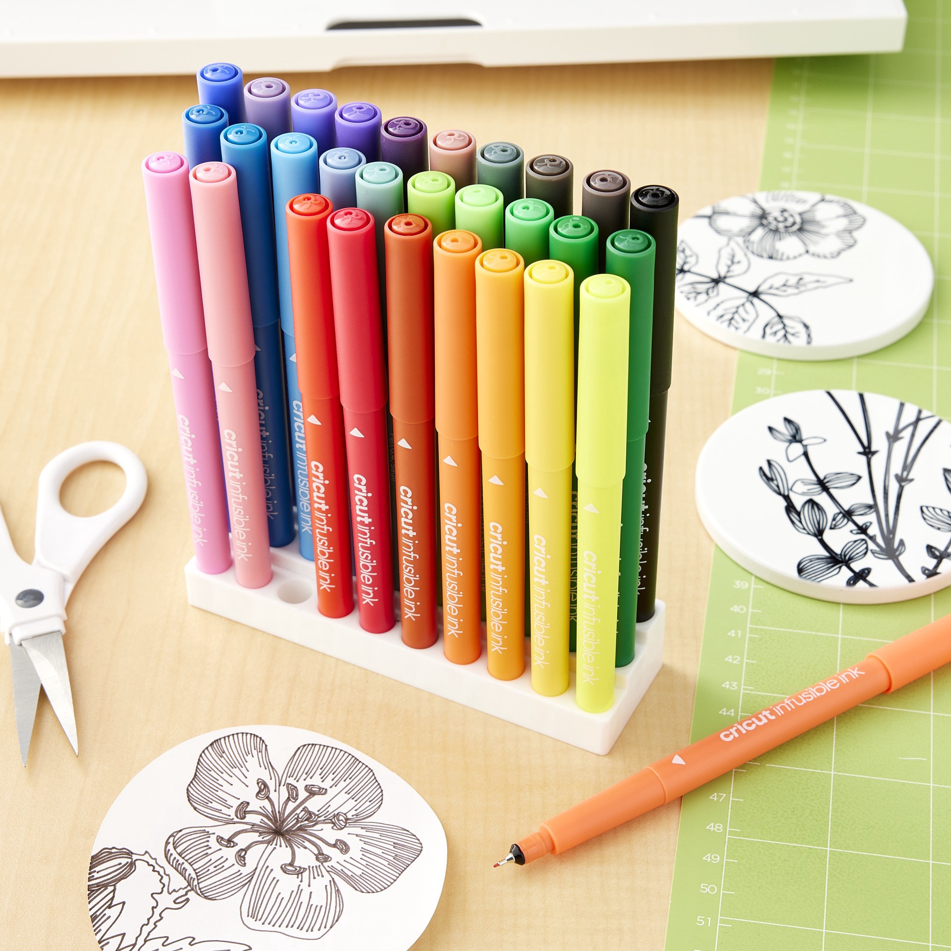 slide 2 of 2, Cricut Infusible Ink 30 Pen Set, sold separately