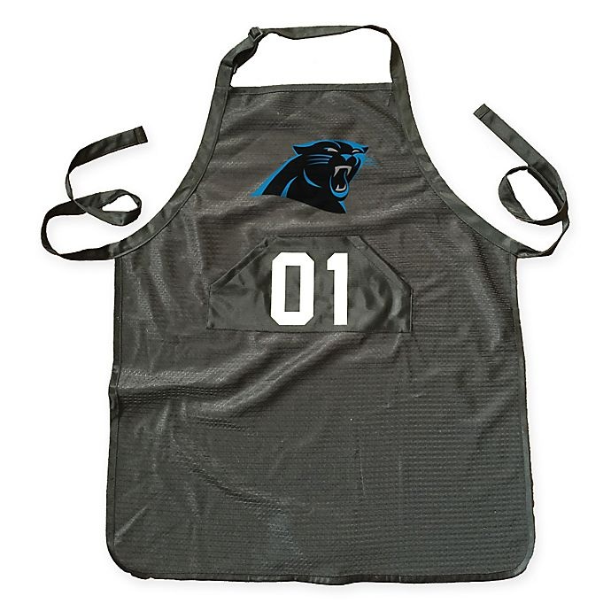 slide 1 of 1, NFL Carolina Panthers BBQ Apron, 1 ct