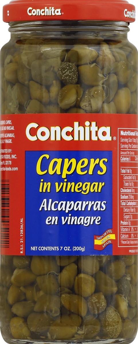 slide 1 of 3, Conchita Capers 7 oz, 7 oz