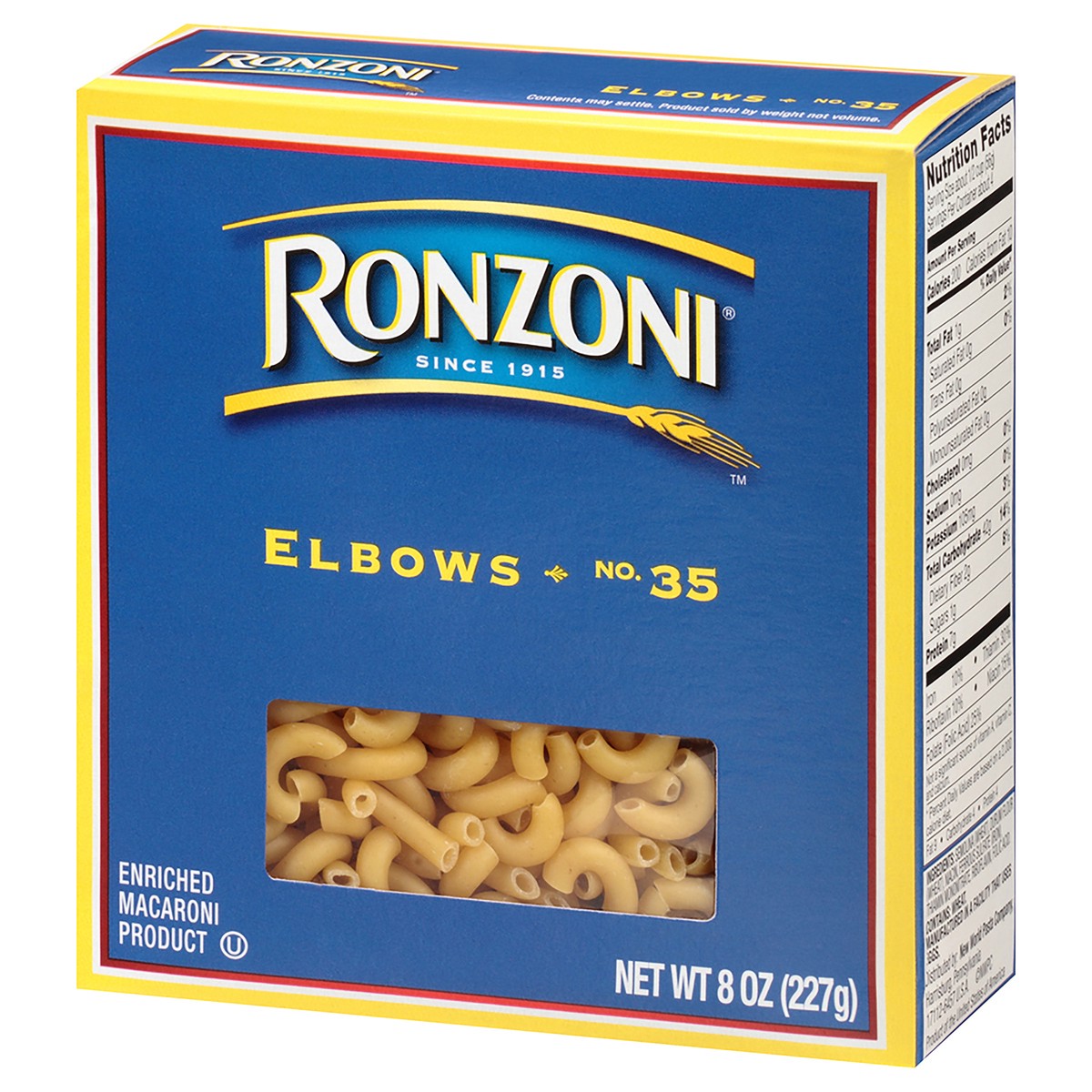 slide 4 of 9, Ronzoni Elbows 8oz, 8 oz