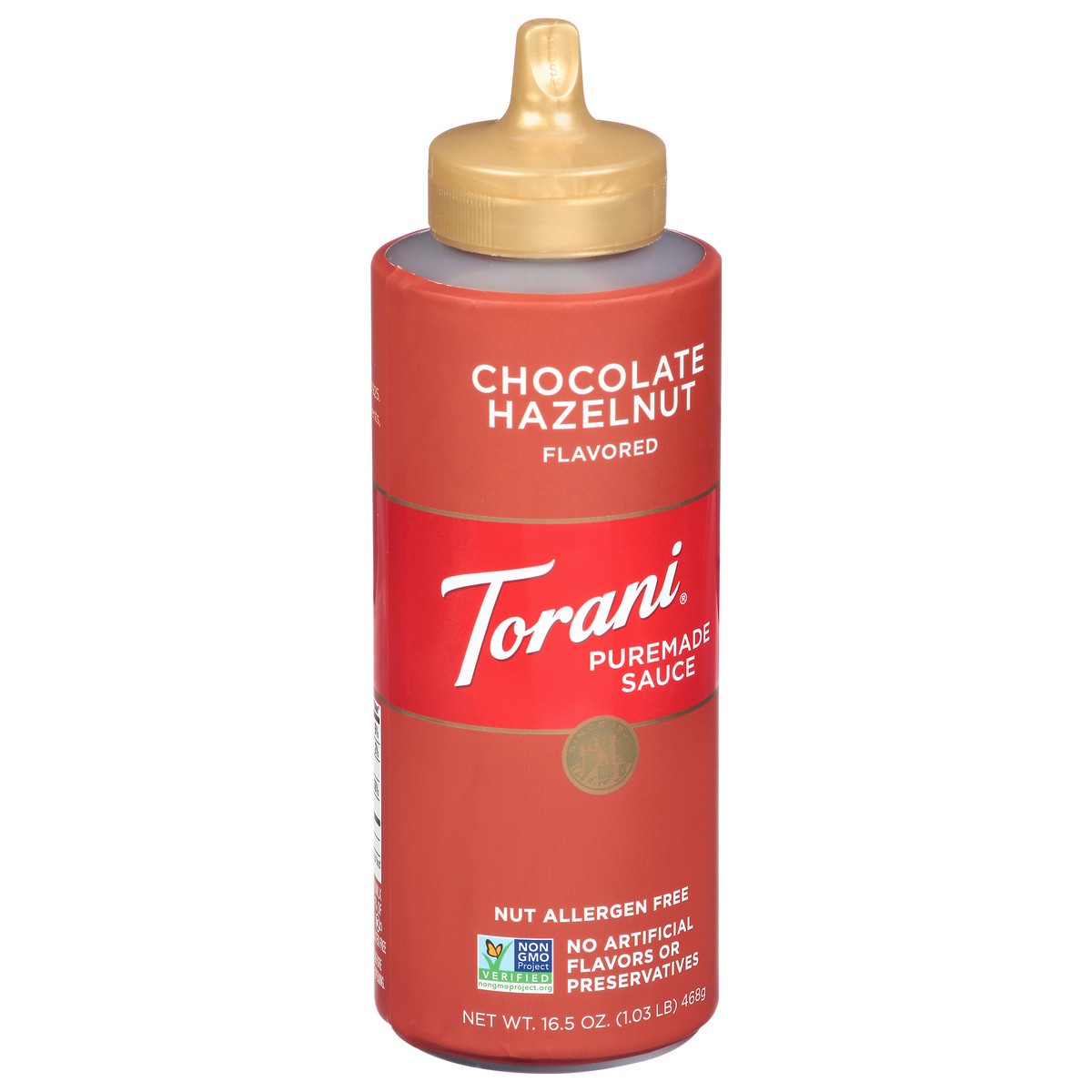 slide 10 of 13, Torani Chocolate Hazelnut Puremade Sauce - 16.5 oz, 16.5 oz