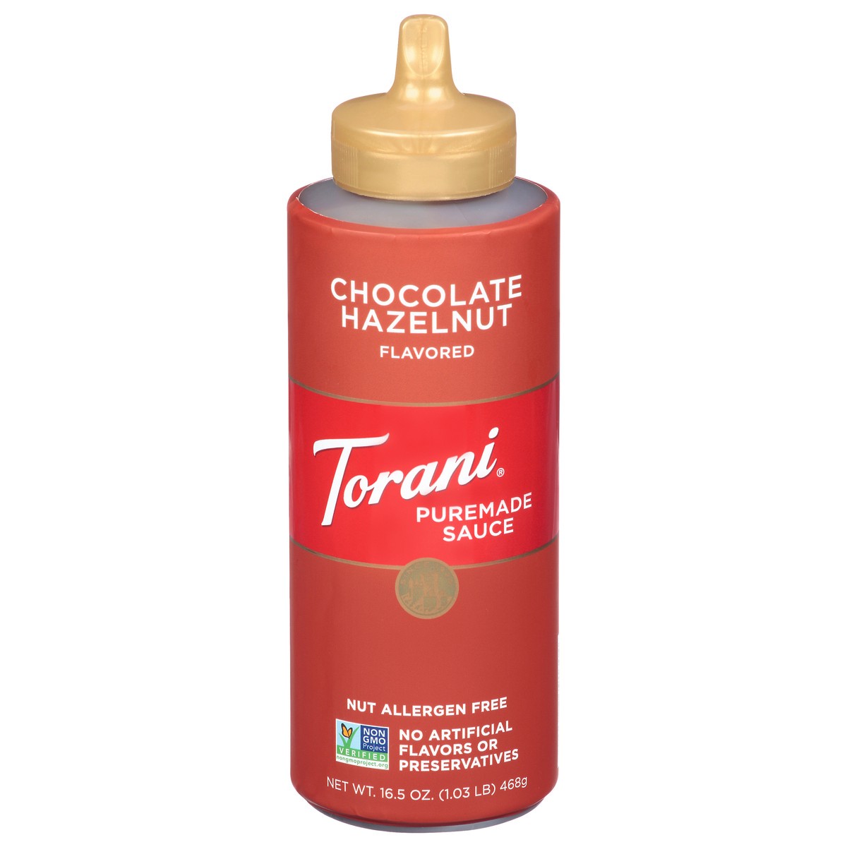 slide 2 of 13, Torani Chocolate Hazelnut Puremade Sauce - 16.5 oz, 16.5 oz