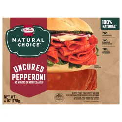 HORMEL NATURAL CHOICE Uncured Sandwich Pepperoni