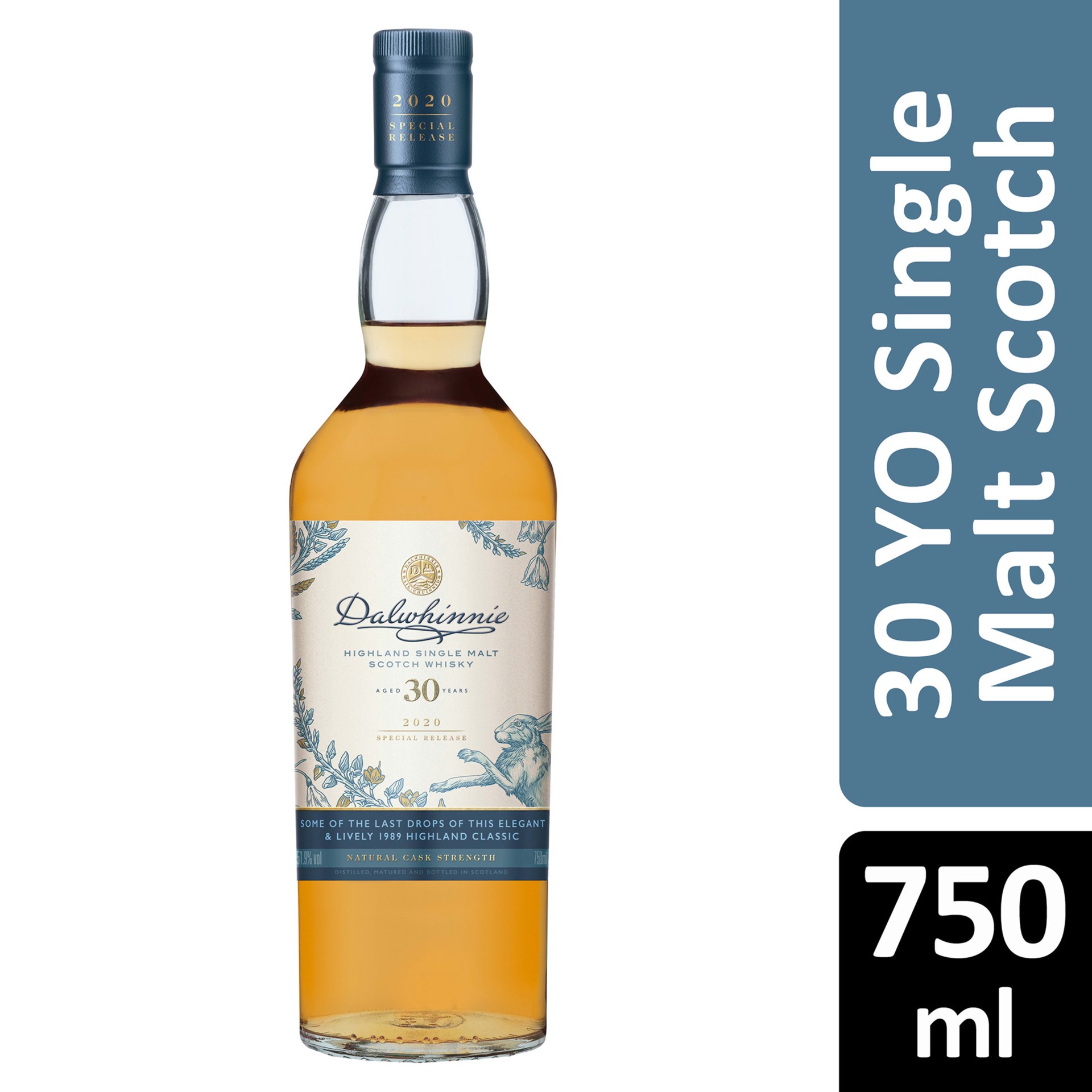 slide 1 of 3, Dalwhinnie 30 Year Old Single Malt Scotch Whisky, 750 mL, 750 ml