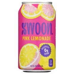 Swoon Zero Sugar Pink Lemonade - 12 fl oz