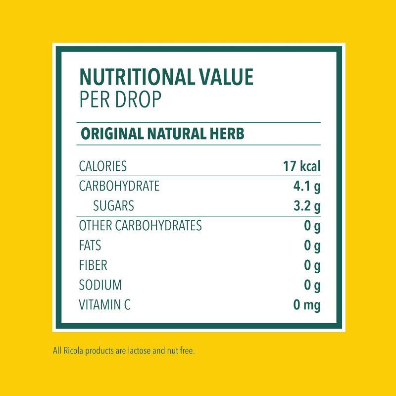 slide 6 of 8, Ricola Cough Drops - Natural Herb - 45ct, 45 ct