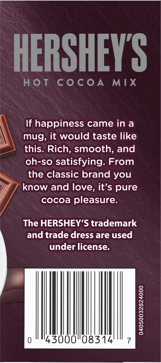 slide 6 of 11, Hershey's Milk Chocolate Hot Cocoa Mix with Real Milk, 6 ct; 0.88 oz