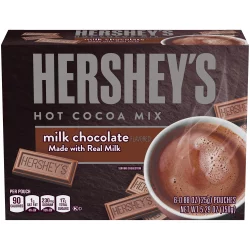 Hershey's Milk Chocolate Hot Cocoa Mix with Real Milk