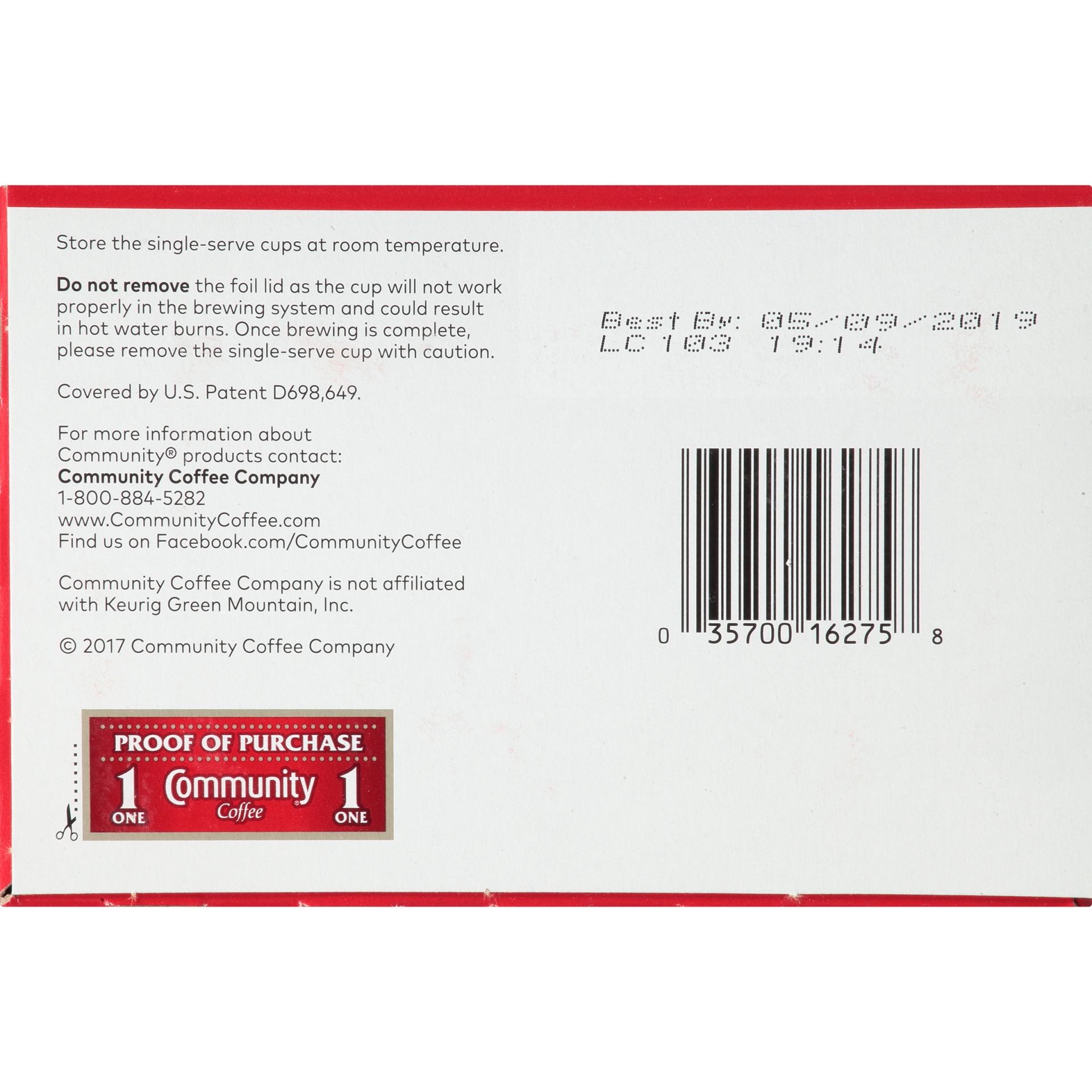 Community Coffee Cafe Special Decaf KCup Pods 12 ct Shipt