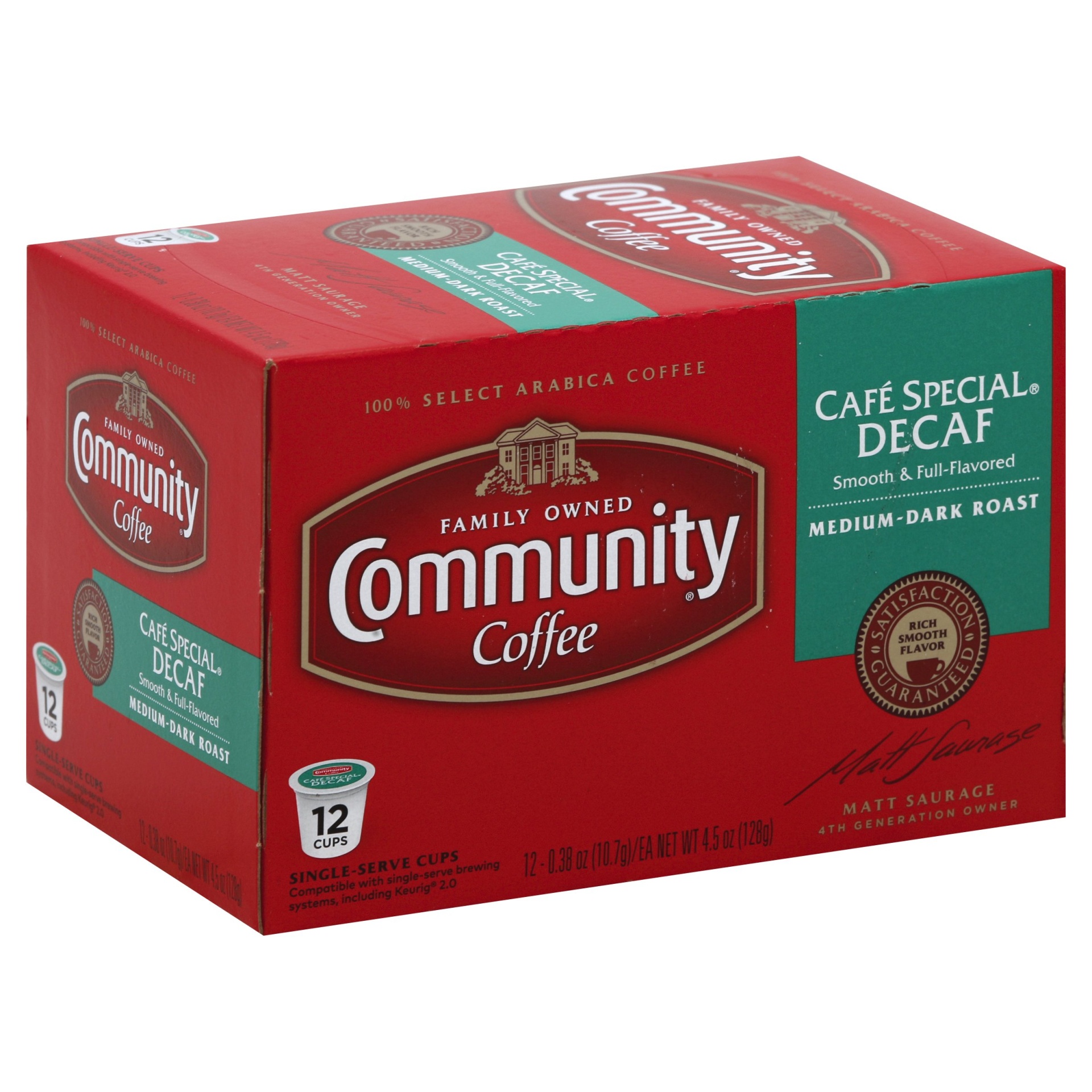 Community Coffee Cafe Special Decaf KCup Pods 12 ct Shipt