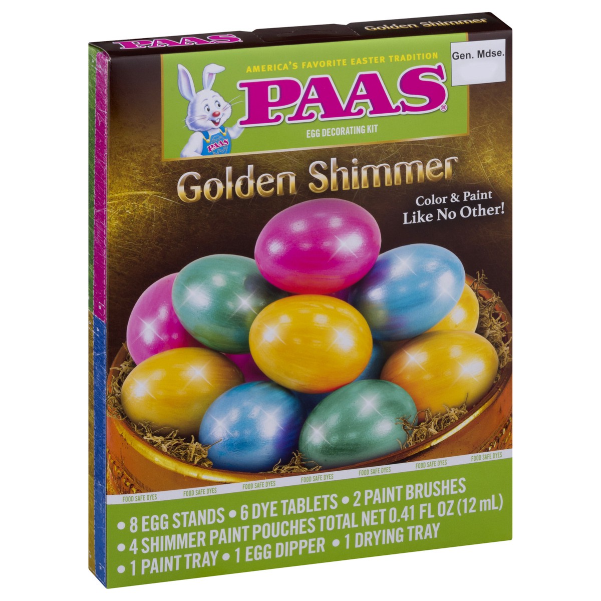slide 3 of 12, Paas Kit Gold & Shimmer, 1 ct
