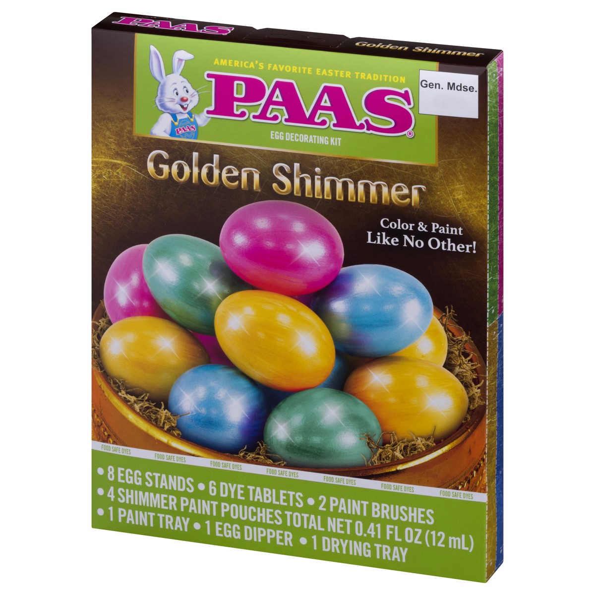 slide 4 of 12, Paas Kit Gold & Shimmer, 1 ct