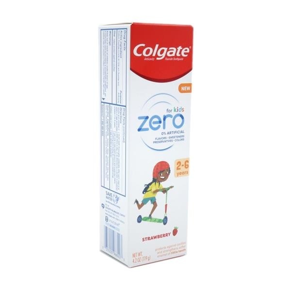 slide 1 of 1, Colgate Strawberry Kids Zero Toothpaste, 4.2 oz