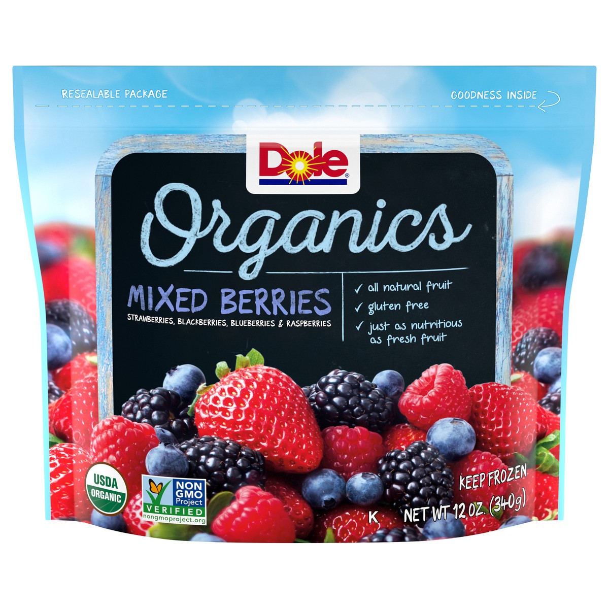 slide 2 of 13, Dole Mixed Berries, 12 oz