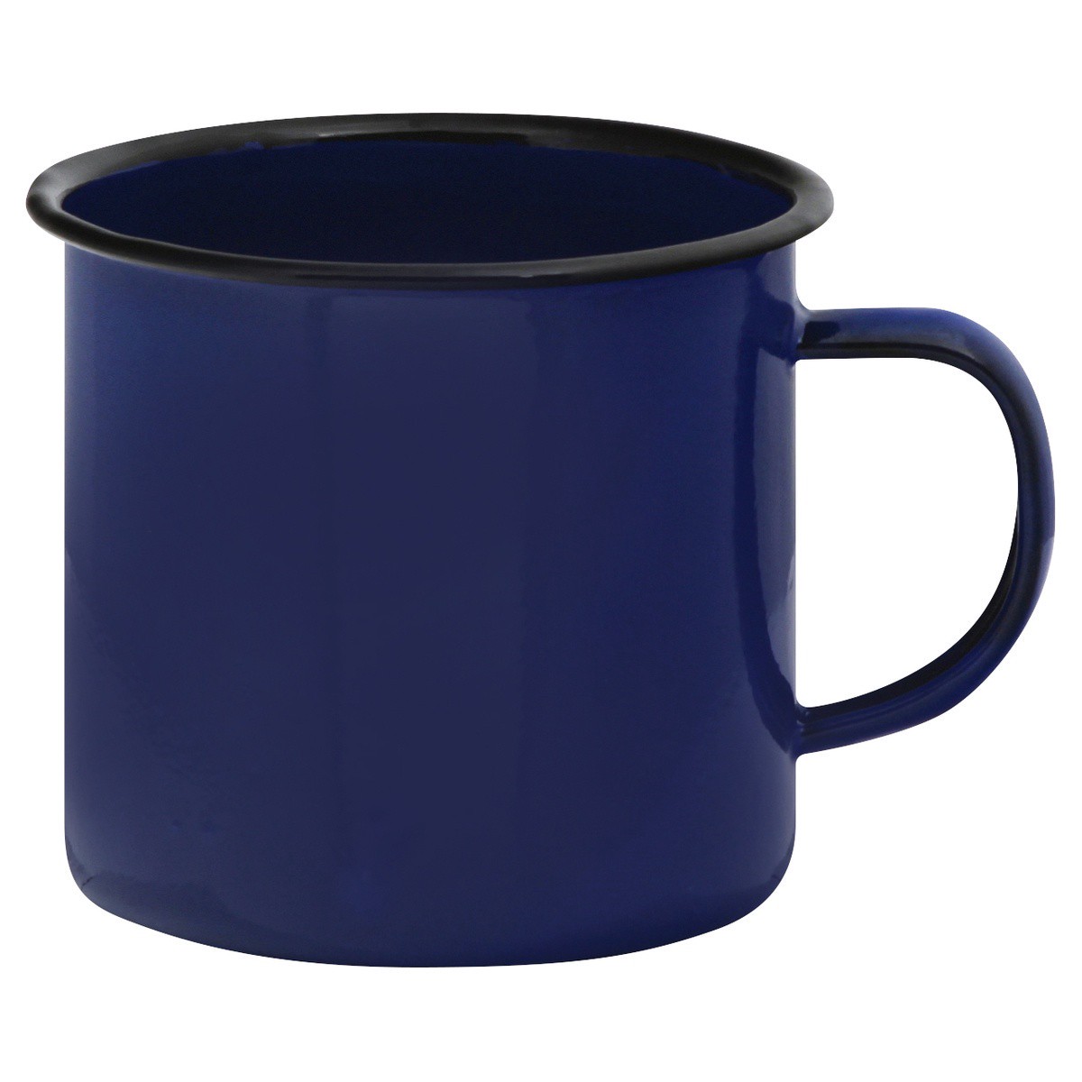 slide 1 of 7, Bene Casa Blue Enamel Mug, 12 oz