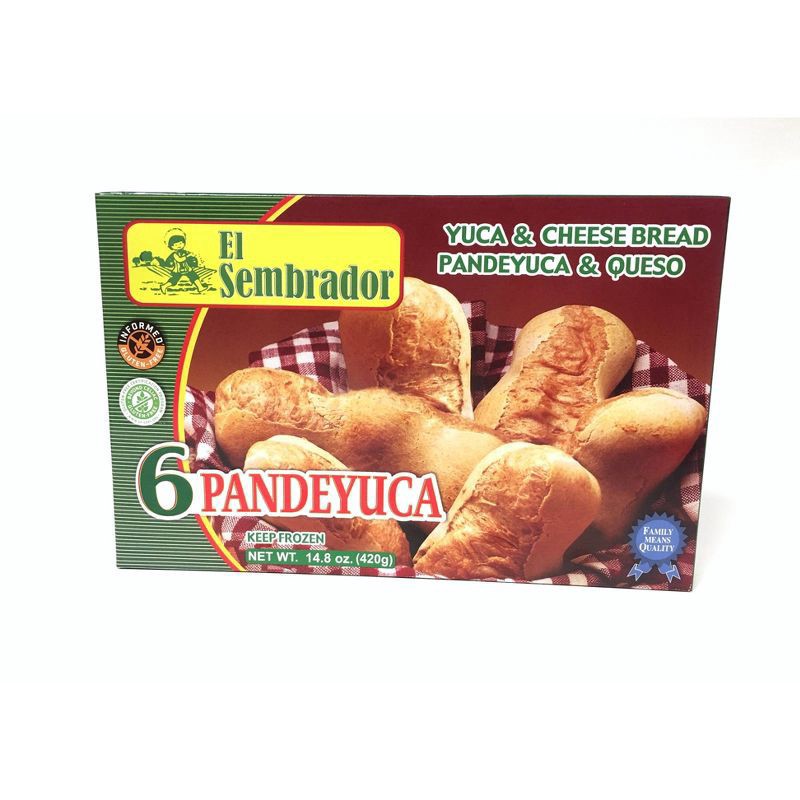 slide 1 of 7, El Sembrador Pan De Yuca Cassava Bread, 17.5 oz