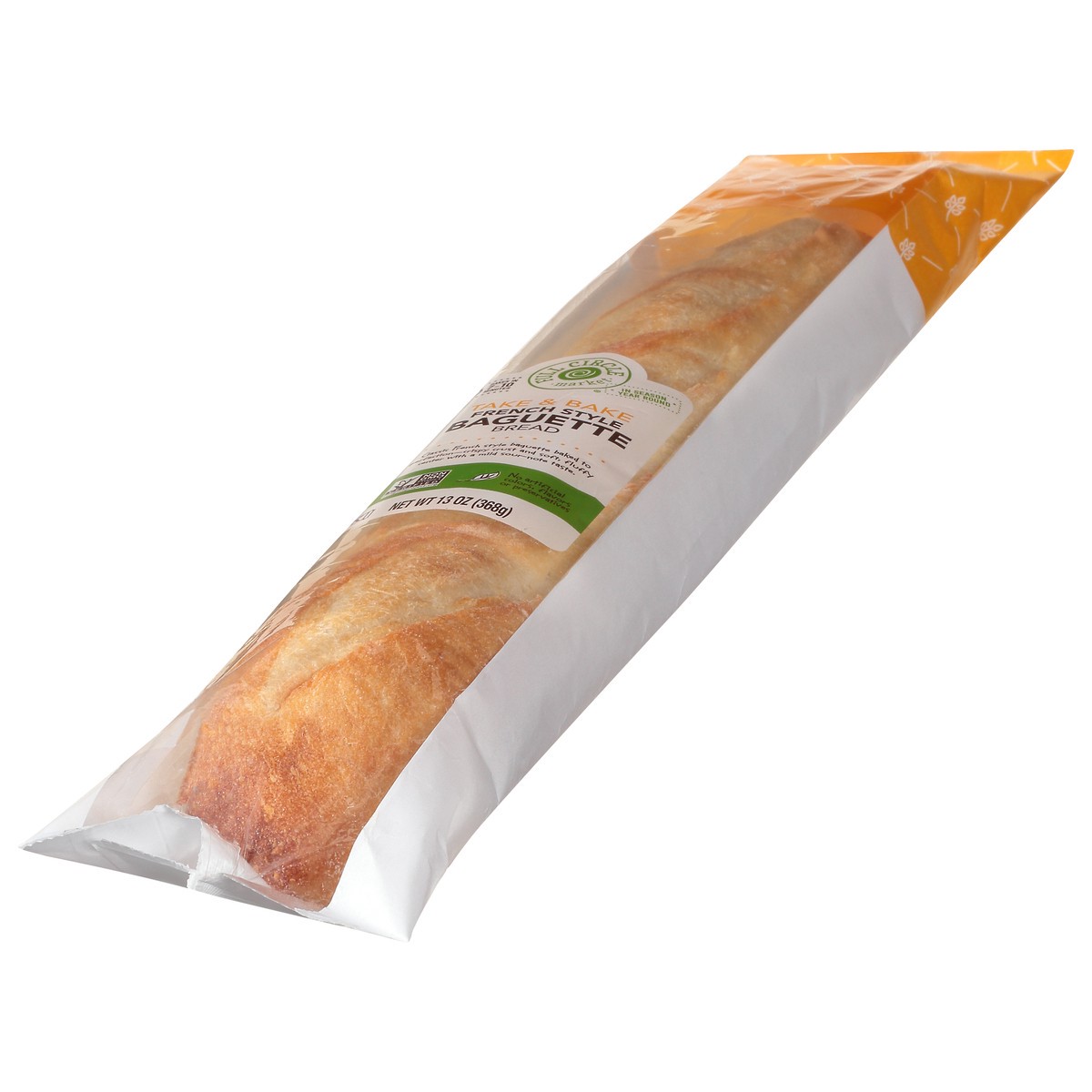 slide 13 of 14, Full Circle Market Take & Bake French Style Baguette Bread 13 oz, 13 oz