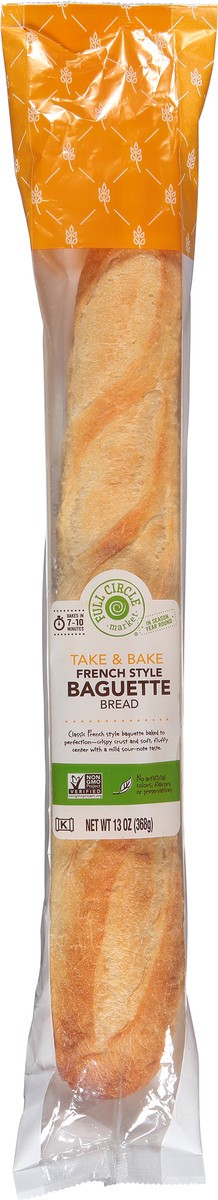 slide 14 of 14, Full Circle Market Take & Bake French Style Baguette Bread 13 oz, 13 oz
