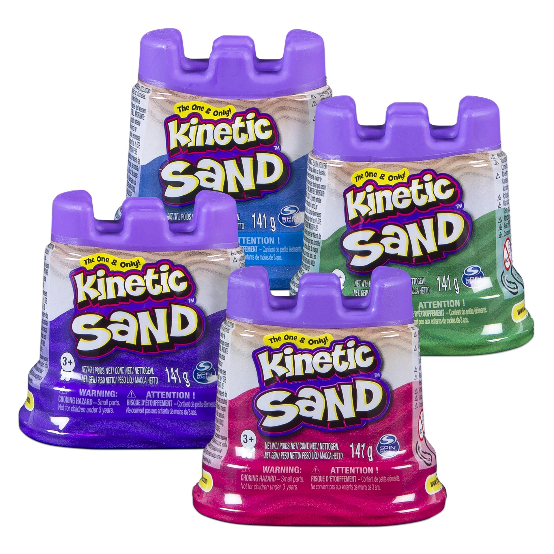 slide 1 of 5, Kinetic Sand - Single Container - 4.5 oz (Color May Vary), 1 ct