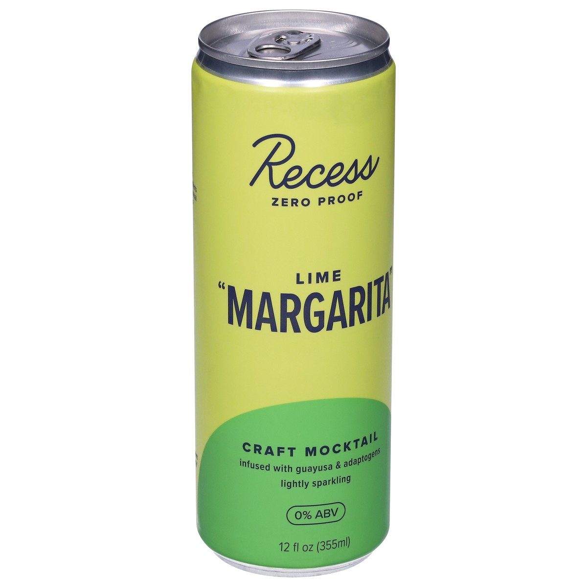 slide 12 of 13, Recess Lime Margarita Craft Mocktail 12 fl oz, 12 fl oz