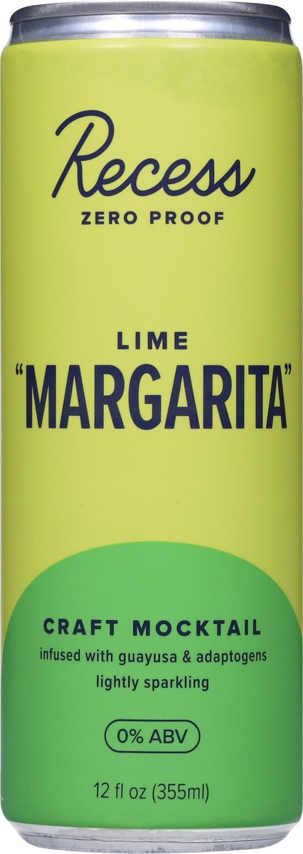 slide 4 of 13, Recess Lime Margarita Craft Mocktail 12 fl oz, 12 fl oz