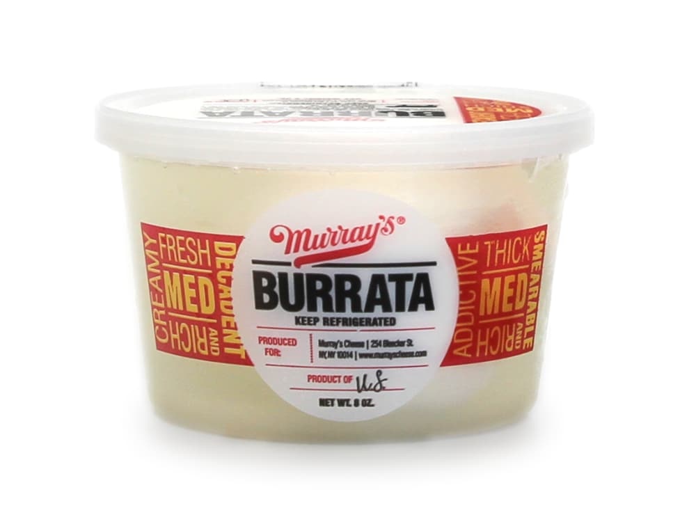 slide 1 of 1, Murray's Burrata Cup, 8 oz