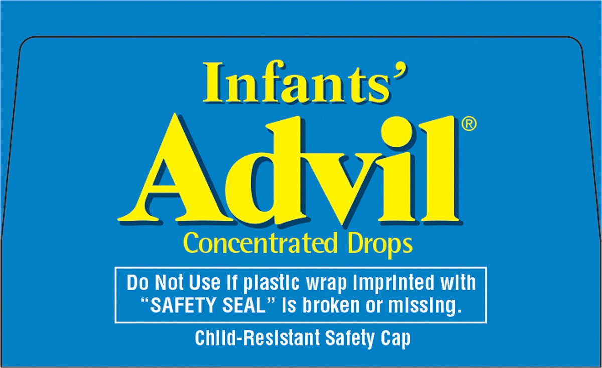 slide 7 of 11, Advil Infants' Value Size 6-23 Months Drops 50 mg White Grape Pain Reliever/Fever Reducer 1 oz, 1 fl oz