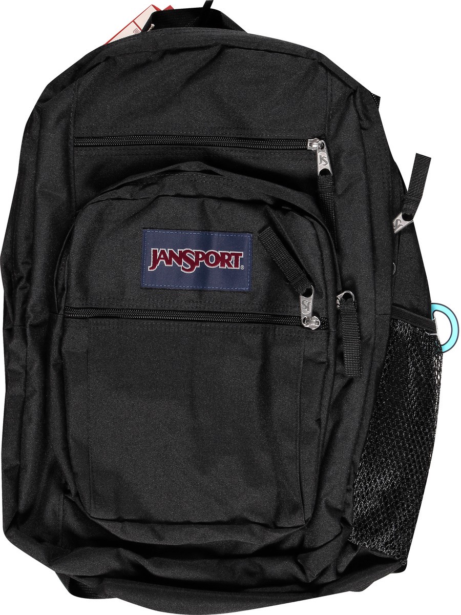 slide 6 of 9, JanSport Black Big Student Bag 1 ea, 1 ct