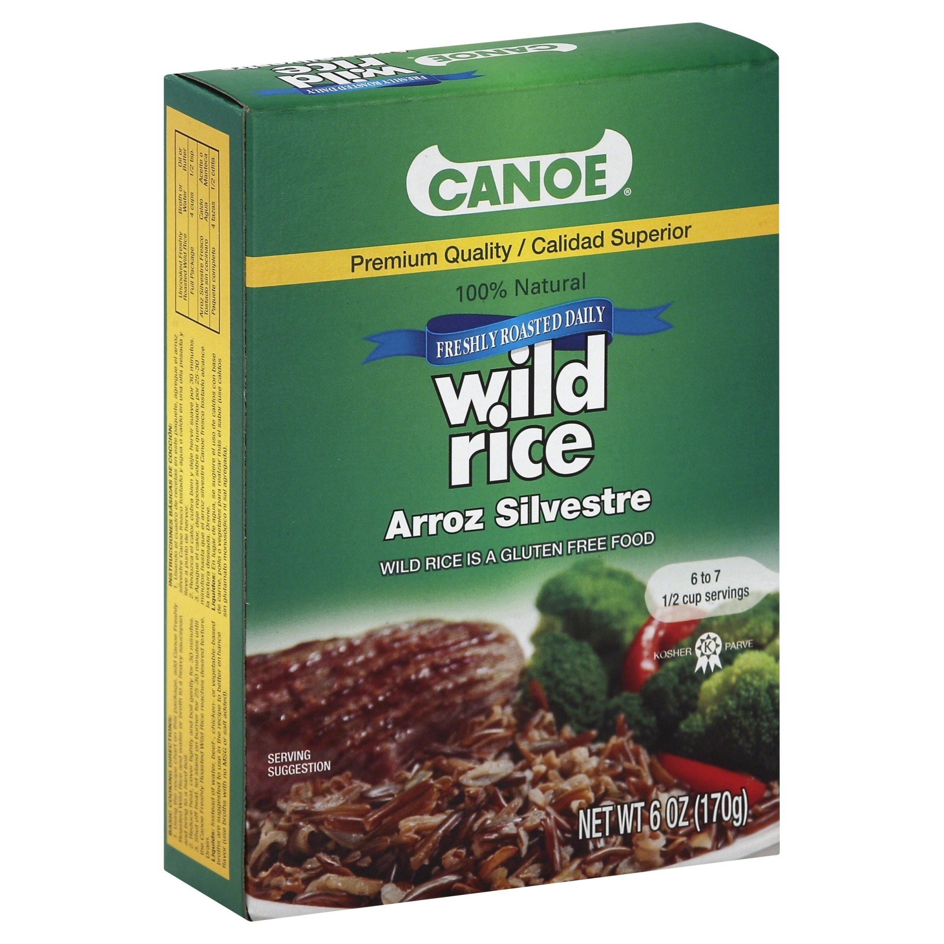 slide 1 of 1, Canoe Wild Rice 6 oz, 6 oz