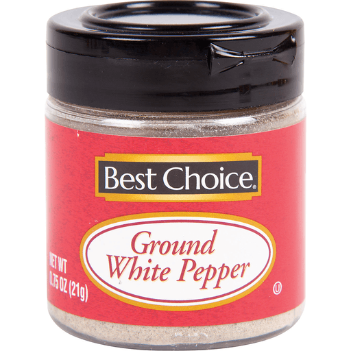 slide 1 of 1, Best Choice Ground White Pepper, 0.75 oz