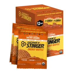 Honey Stinger Gluten Free Salted Caramel Waffles