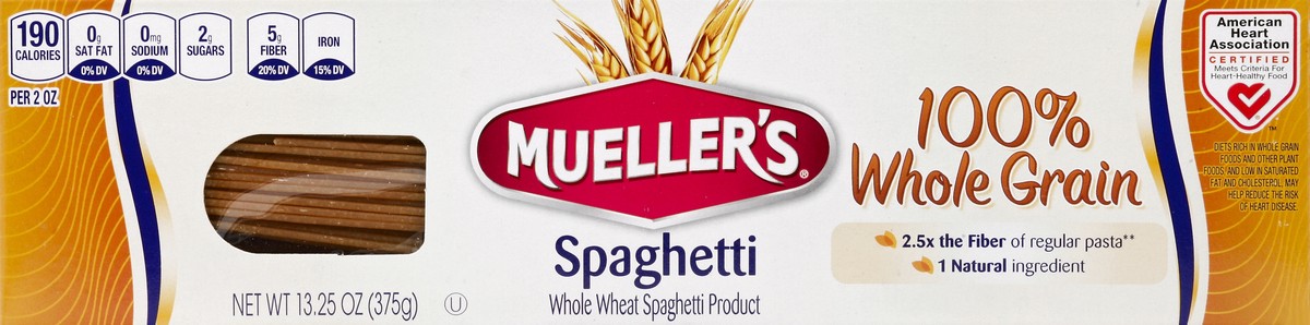 slide 4 of 4, Mueller's Spaghetti 13.25 oz, 13.25 oz