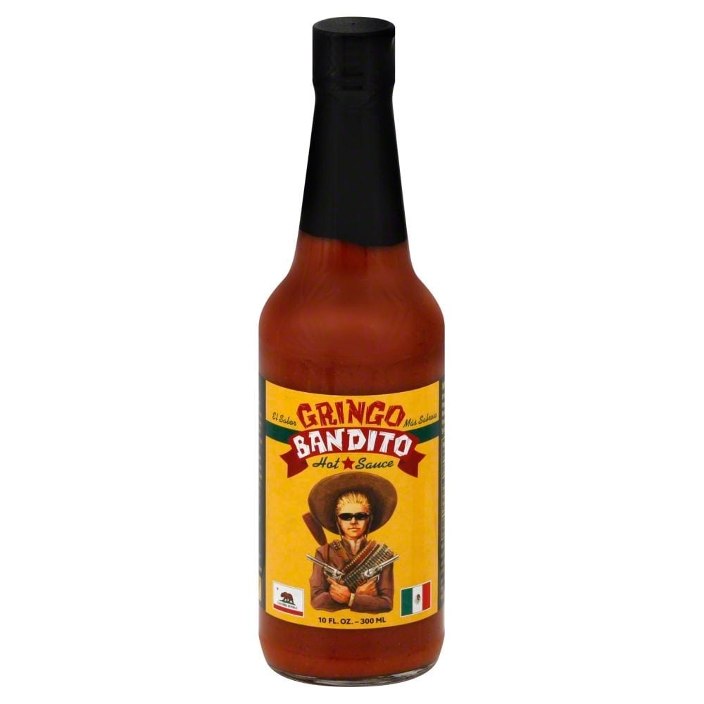 slide 1 of 1, Gringo Bandito Sauce Hot, 10 fl oz