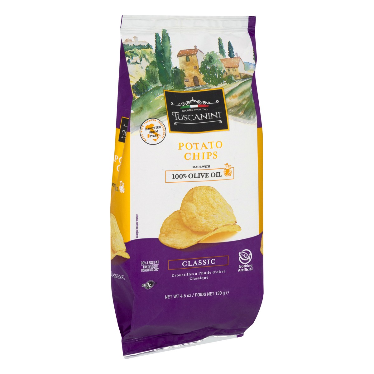 slide 5 of 9, Tuscanini Olive Oil Potato Chips, 4.6 oz