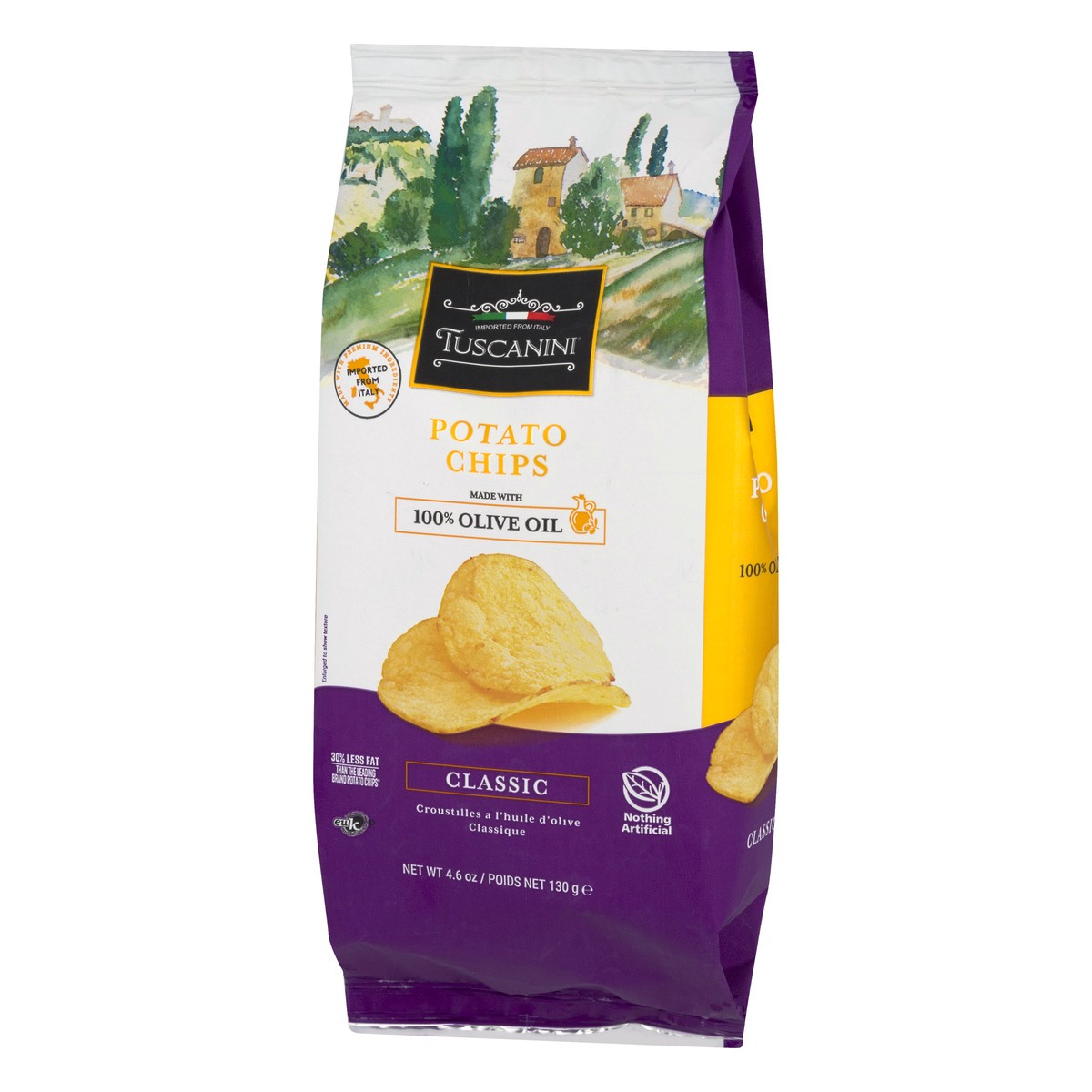 slide 2 of 9, Tuscanini Olive Oil Potato Chips, 4.6 oz