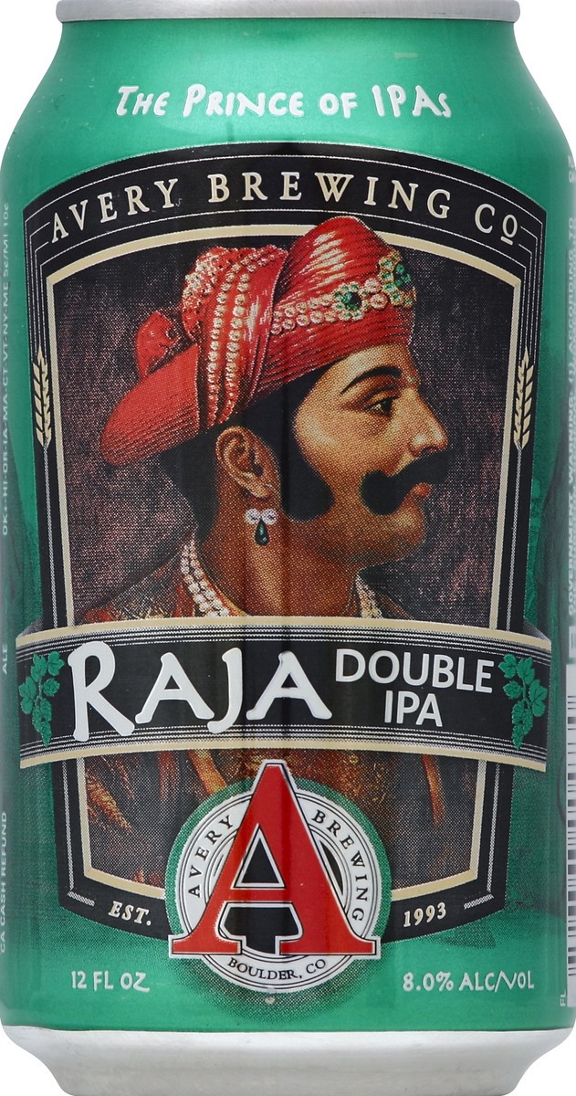 slide 4 of 4, Avery The Maharaja IPA, 4 ct; 12 fl oz