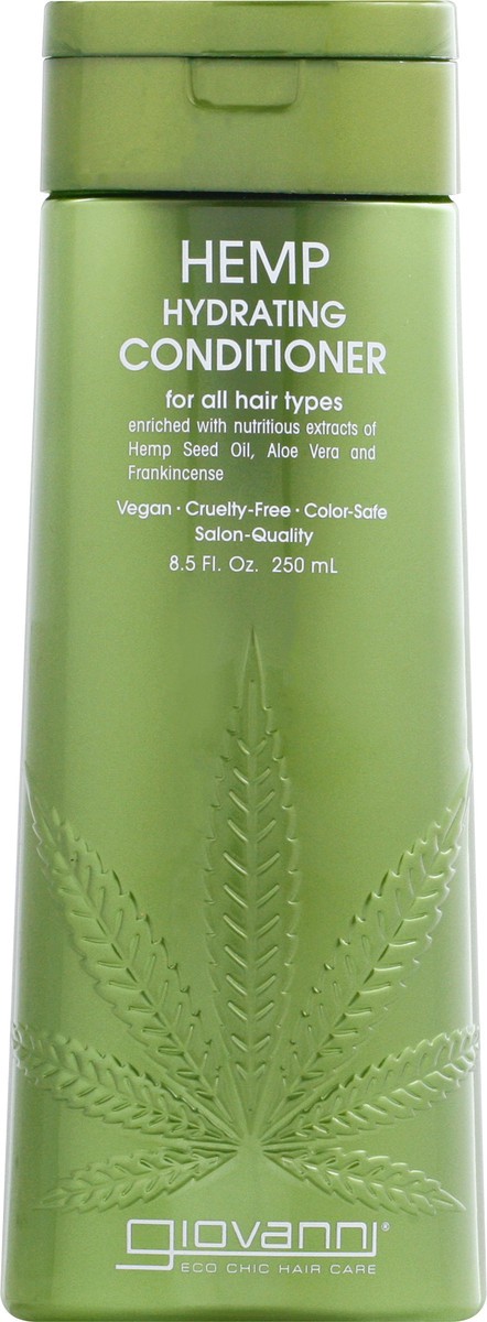 slide 1 of 11, Giovanni Hemp Hydrating Conditioner, 8.5 oz